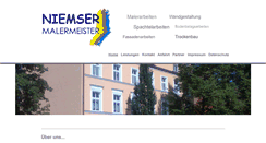 Desktop Screenshot of niemser.de
