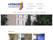 Tablet Screenshot of niemser.de